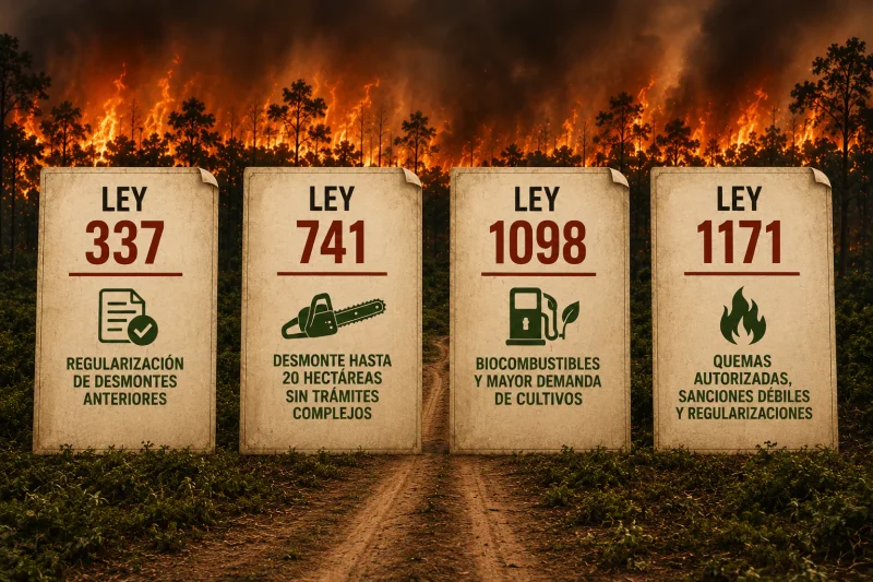 Incendios en Bolivia: mejora la respuesta, pero persisten las causas